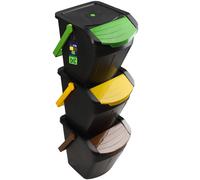 Seau de recyclage KADAX, poubelle de 25 L avec couvercle