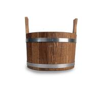 Seau de sauna en bois 10 L – chêne