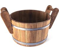 Seau de sauna en bois 23 L – chêne