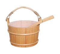Seau de sauna - Louche tonneau en bois, kit de spa portable fait à la main, ensemble d'outils de douche | Spas de relaxation du corps pour la relaxation du corps et la transpiration