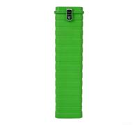 Seau de stockage d'électrode de soudure D350 d'une capacité de 4 kg pour tiges de 300 mm à 350 mm en polypropylène ABS avec fermoirs latéraux et poignées (capuchon vert)