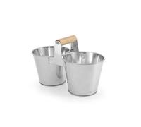 Seau double avec poignée 250x125x(H)105 mm