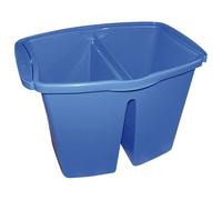 Seau double bac system pro - bleu - 2 x 7 L