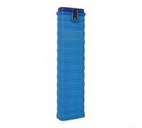Seau Électrode Soudure 4KG 300-350mm PPABS(Dark blue lid) | Poignées latérales robustes, fermoirs sécurisés, transport pour facile, des chutes