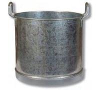 Seau en acier avec 2 poignée 22 Litres - Ø 32,5 x Hauteur 29 cm - marque VISIODIRECT