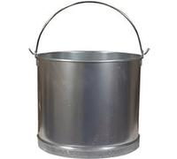 Seau en acier avec poignée 22 Litres - Ø 32,5 x Hauteur 29 cm - marque VISIODIRECT
