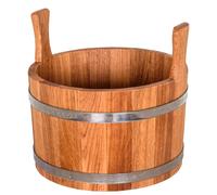 Seau en bois de chêne Pirts sans insert en plastique, 10 l