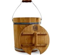 Seau en bois de chêne pour sauna, 15 l