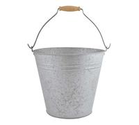 Seau zinc patiné 9.5l