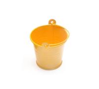 Seau Galvanisé - Seau en Métal Coloré, Petits Seaux en Métal avec Poignée, Petit en Fer, Seaux en Étain pour Cadeaux De Fête, Fête d'anniversaire, Décorations De Mariage, Seauux De