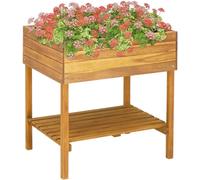 Seau haut et durable 78,5 x 58,5 x 78,5 cm bois massif Acacia - Literie Octo8583136 1parcel