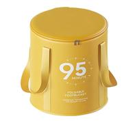 Seau imperméable avec base anti- -Slip pour le nettoyage de douche de spa dans le bain de pieds à la maison Récipient pliable de spa étanche avec bain de pieds, baignoire