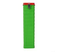 Seau isolant pour électrode de soudage 4 kg pour tiges de 300 à 350 mm, support de soudeur en PP/ABS avec couvercle à une main et poignées latérales pour atelier (capuchon rouge)