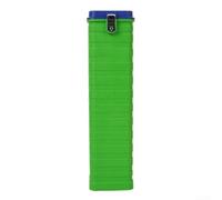 Seau isolant pour électrode de soudage 4 kg pour tiges de 300 à 350 mm, support de soudeur en PP/ABS avec couvercle à une main et poignées latérales pour atelier (capuchon bleu foncé)