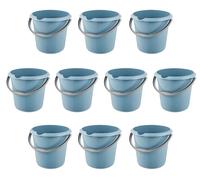 Seau Keeeper Mika 10x, avec échelle de mesure intégrée et poignée ergonomique, 10 litres