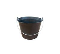 Seau maçon - plastique - noir - 11 L