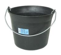 Seau maçon - plastique - noir - 11 L
