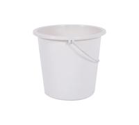 SEAU MENAGE D.28CM 10L BLC CERUSE EDA - 4982 BL.CER