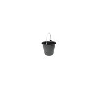 Seau noir en plastique renforcé gradué 13L - TALIAPLAST - 310107