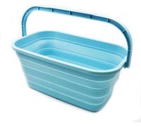 Seau pliable de 11,6 l, bleu, grand format