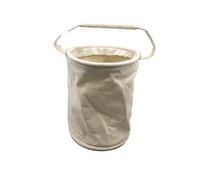 Seau pliable en toile, env. 8,5 L - Seau Style Moyen-âge