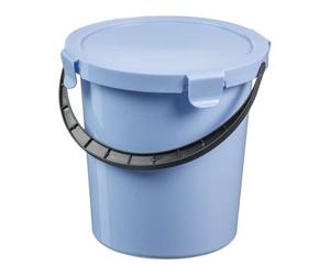 Seau pour cueillette avec couvercle 5 l Plast Team - Bleu