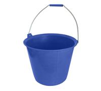 Seau PRO BLEU renforcé à ergots 13 litres anse Diam. 6.3 mm TALIAPLAST - 310134