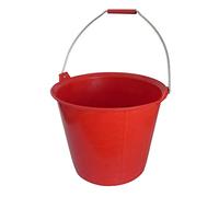 Taliaplast Seau PRO 13 L renforcé gradué rouge à ergots anse Ø6,3 mm - 310109