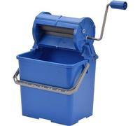 Seau professionnel de serpillière-presse avec essoreur - 6L - Idéal pour le ménage & le commerce