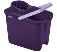Seau rectangulaire 14L avec essoreur lilas