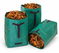 Seau Tuinzak 200L, forme conique, avec poignées de transport, lot de 3