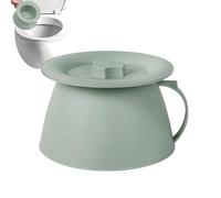 Seau Urinoir Portable Bassin De Lit Seau Pot De Chambre Pot Portable | 1,5 L Pot À De Chevet Avec Poignée Pour Extérieur pour Homme Garçon Fille Jeunes Adolescents Femme Fils Fille et