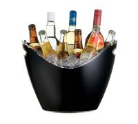 Seau vasque noir à bouteilles Champagne Cocktails Punchs SANGRIA