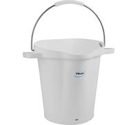 Seau VIKAN Contenance : 20 litres, entièrement conforme à la norme HACCP 5-blanc