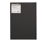 Seawhite 32417 - Black Cloth carnet de Croquis Portrait, DIN A4, 46 Feuilles, carnet de Notes, Sketch Book, sans Acide pour des résultats durables