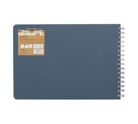 SEAWHITE 32697 - Carnet de croquis paysage, DIN A4, 20 feuilles / 40 pages maniable pour l'école et l'atelier
