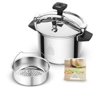 Cocotte-minute® Seb Authentique Eco-Design 9L Inox Acier inoxydable poli effet miroir H