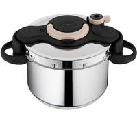 SEB Autocuiseur ClipsoMinut' Éco Compact+ P4904831 7,5 L Inox poignée argile Moonlight