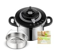 SEB - Cocotte minute Clipso Chef - 4 programmes - 6 L