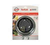 SEB Lot de 2 Paniers rigide inox 4,5 à 6 L (avec support supplémentaire non fourni)