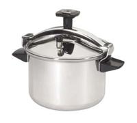 SEB Authentique Eco, Cocotte-minute 4,5L, 1 à 4 personnes, Induction, Cuisson plus rapide, Fabrication française, Garantie 10ans, Système de sécurité, Livre de recettes, P0530600
