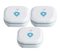 SEBSON Détecteur de Fuite d'eau Mini, Batterie Longue Durée de 10 Ans | Sans fil, Alarme Eau, Détecteur d'Inondation, 60x60x24,2mm - Lot de 2