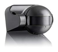SEBSON Détecteur de Mouvement Extérieur IP54, HF Capteur, Montage en Saillie du Mural, Programmable, Portée 15m/180°, LED adapté, Orientable, 87x93x60mm