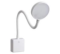 SEBSON Lampe de Lecture Murale LED 4W 290lm Blanc Neutre 4000K | Veilleuse Prise Dimmable, Liseuse Lampe Flexible, Applique Murale, Lampe de Nuit