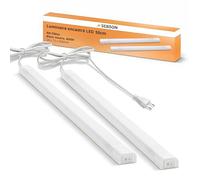 SEBSON Réglette LED Cuisine 50cm avec Prise 230V et Interrupteur