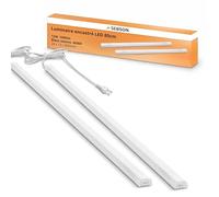 SEBSON Réglette LED Cuisine 80cm avec Prise 230V et Interrupteur