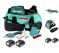 Sécateur à batterie Makita DUP 361 G 36 V (2x 18 V) + 2 batteries 6,0 Ah + sacoche - sans chargeur