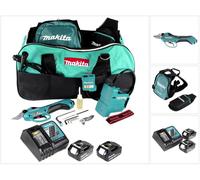 Sécateur à batterie Makita DUP 361 RG 36 V (2x 18 V) + 2 batteries 6,0 Ah + chargeur + sacoche