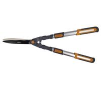 Sécateur à haies télescopique, longueur réglable de 71 à 82 cm, avec lame ondulée de 25,4 cm