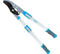 Sécateur AQUACRAFT® 360709, de jardin, pour branches, coupe 40 mm, Alu/SoftGrip, a enclume, télescopique +30 cm